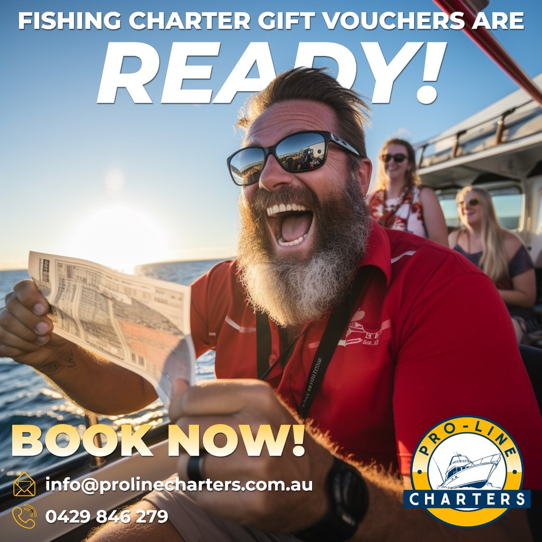 🎁 Looking for the perfect Christmas gift?
Give the gift of adventure with a Proline Fishing Charters gift voucher!
Treat your loved ones to an unforgettable experience on the stunning Mornington Peninsula.
Whether they're a seasoned angler or just love being out on the water, a fishing charter makes for a unique and exciting present.
Get your Christmas shopping list sorted with the gift of exploration and fun! 🎣
#ProlineFishingCharters
#MorningtonPeninsula #GiftVoucher #ChristmasShoppingList