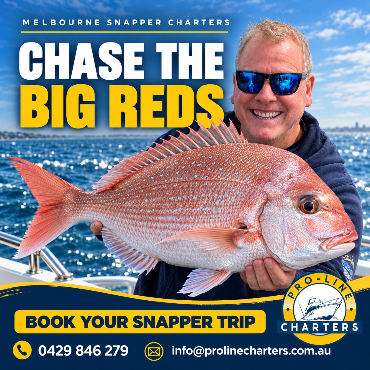 It's perfect weather for a day on the water! Soaking up the sun, enjoying the BBQ and reeling in some reds! 
Life can get busy and it's been a while since we have seen some of our regulars, so here's your reminder to book your fishing trip and come chase the big reds with us! 🎣
